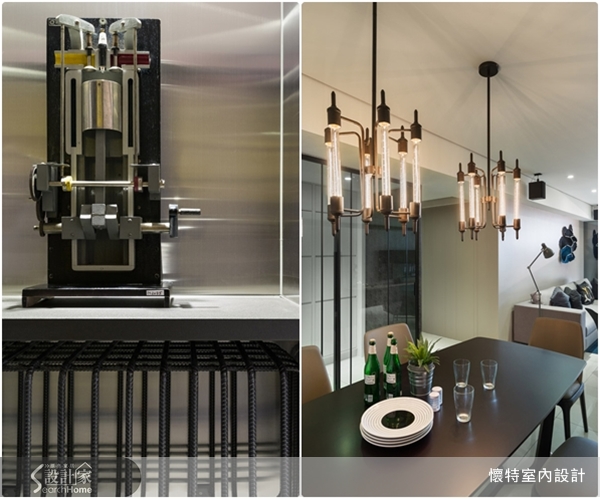 因為對材質的熟稔，以及對空間格局、動線精準的掌握，