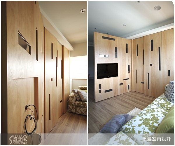 10坪一房兩廳的簡約風空間,也是女屋主的退休宅。喜歡