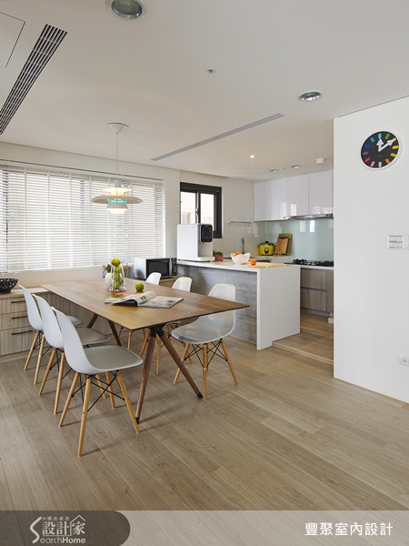廚房是料理幸福美味的場所，而餐廳則是家人與親友共享