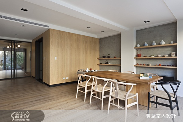 廚房是料理幸福美味的場所，而餐廳則是家人與親友共享