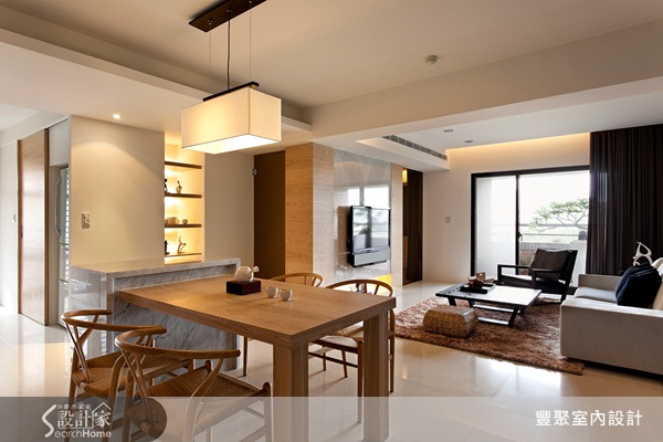 廚房是料理幸福美味的場所，而餐廳則是家人與親友共享