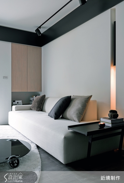 流暢的動線安排，也是好宅必備的條件。設計師將原本位