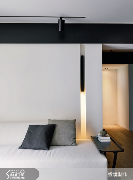 流暢的動線安排，也是好宅必備的條件。設計師將原本位