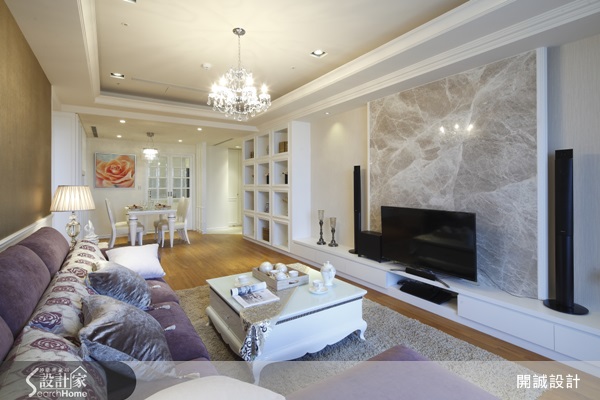 明亮高雅，低調中帶有奢華氣息的新古典風格，是許多逐