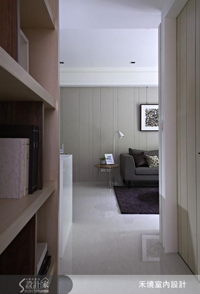 擁有40坪的空間，屋宅是三房兩廳的格局設計，設計師採