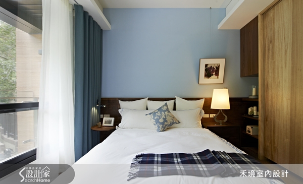 擁有40坪的空間，屋宅是三房兩廳的格局設計，設計師採