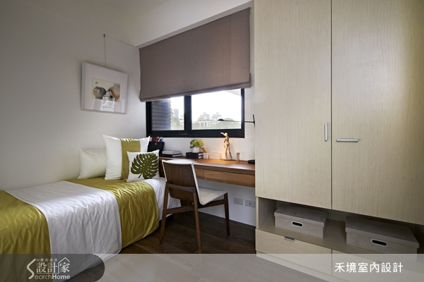 擁有40坪的空間，屋宅是三房兩廳的格局設計，設計師採