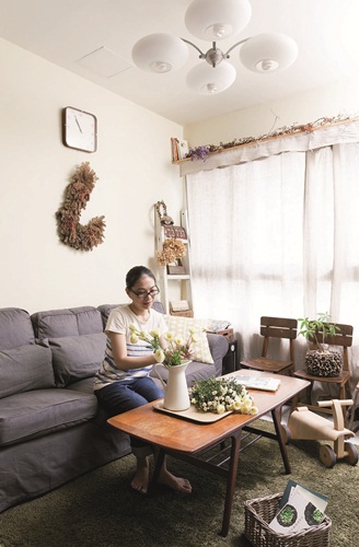 花瓶花草客廳佈置