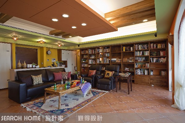 單一空間壁面顏色別再害怕不敢使用亮色系或跳色系，其