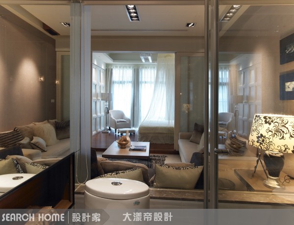 空間感要能寬闊，不只與原本的條件相關，也有賴於設計