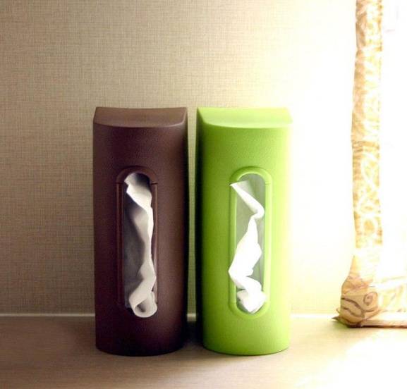 打破一般面紙盒的刻板印象，形狀、size、收納構造之全