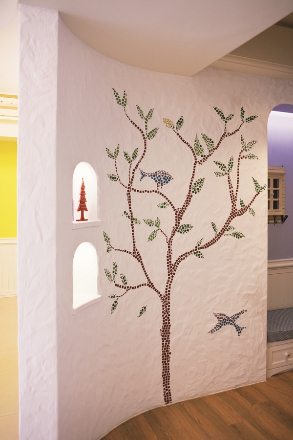 想要國外那種鄉村小屋的美好鄉村風牆壁啦！有歐美鄉居