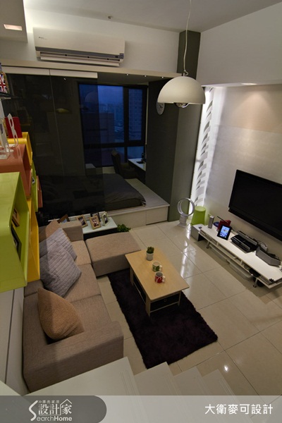 小坪數、閣樓、中古屋、現代風