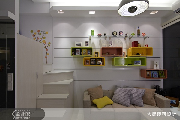 小坪數、閣樓、中古屋、現代風