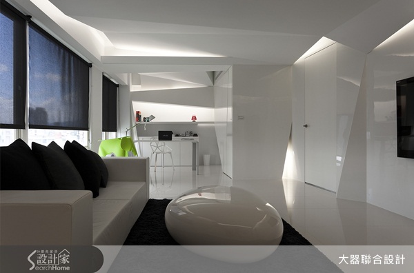 簡單與白色是永不退流行的元素,純白空間或者簡單又舒