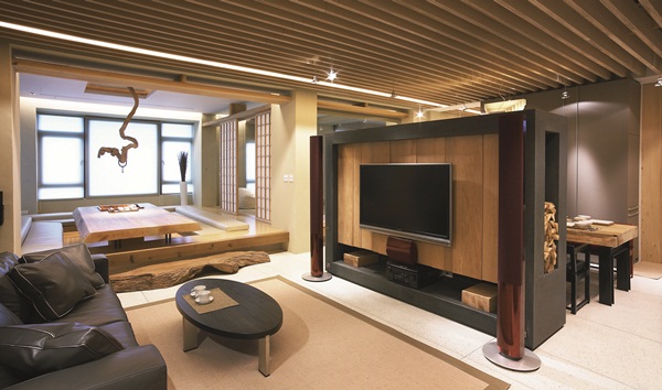 以私宅渡假為考量,設計師打破一般住宅格局規劃,將全