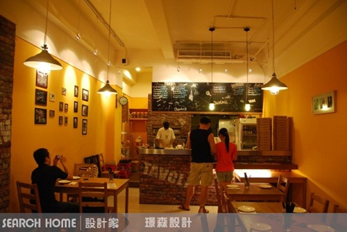 是不是很難想像「美食」也能作為空間的規劃方向？這間