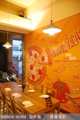 是不是很難想像「美食」也能作為空間的規劃方向？這間