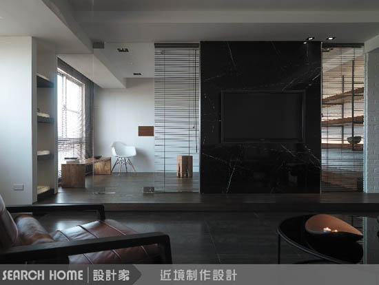 電視牆、電視牆設計、電視牆材質、石材搭配
