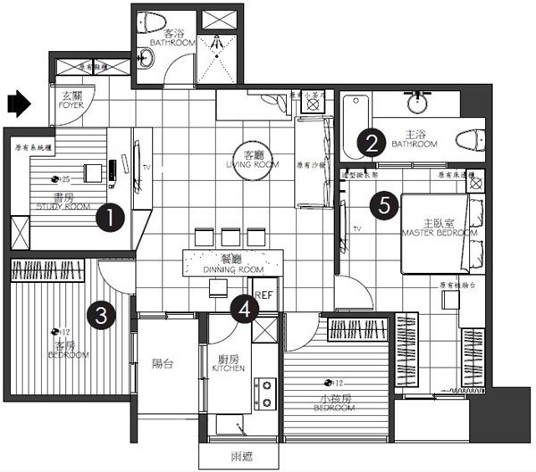 從事眼科醫療的屋主，平日工作壓力沉重，加上家中有位