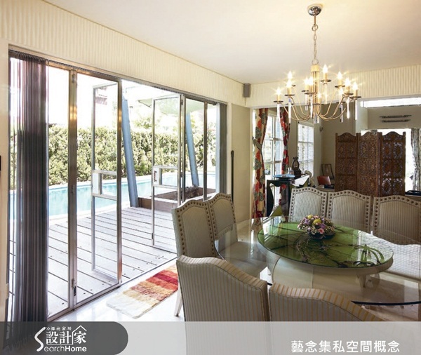 都會居家要有設計感，必須充分運用各種設計語彙，本空