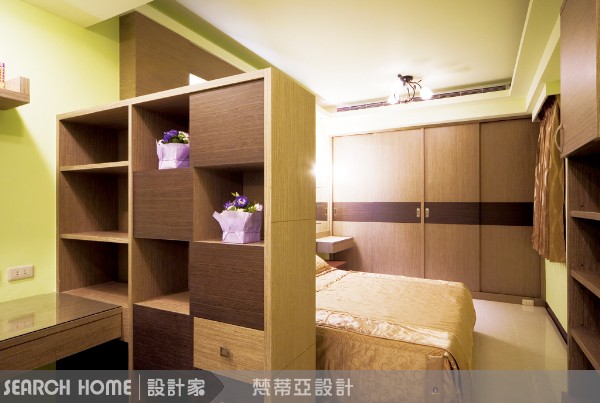 半穿透設計的奧妙　一般空間在玄關與客廳之間的區隔最