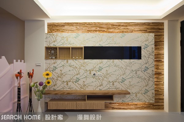 平平的牆壁怎麼看都很無趣，不妨透過設計手法加以修飾