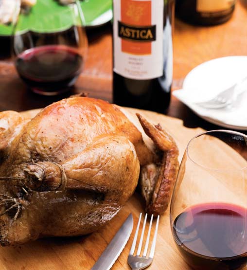 中秋烤肉、葡萄酒