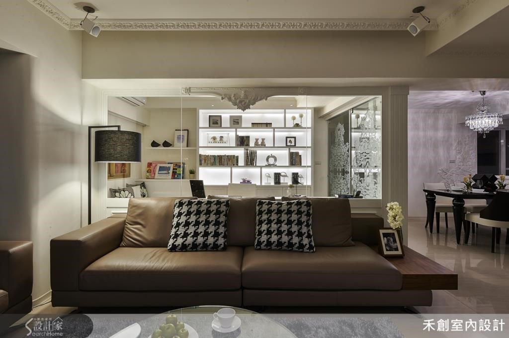 30坪老屋華麗變身閃亮小豪宅;禾創室內設計團隊還奉送