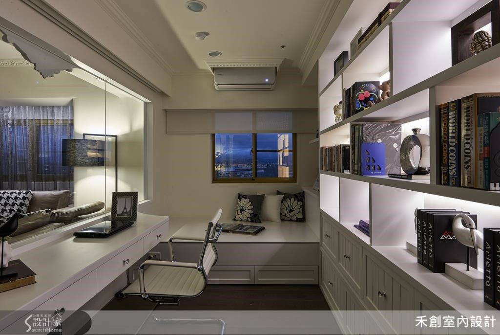 30坪老屋華麗變身閃亮小豪宅;禾創室內設計團隊還奉送