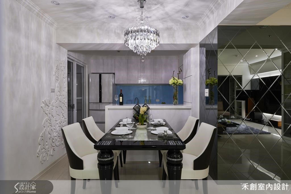 30坪老屋華麗變身閃亮小豪宅;禾創室內設計團隊還奉送