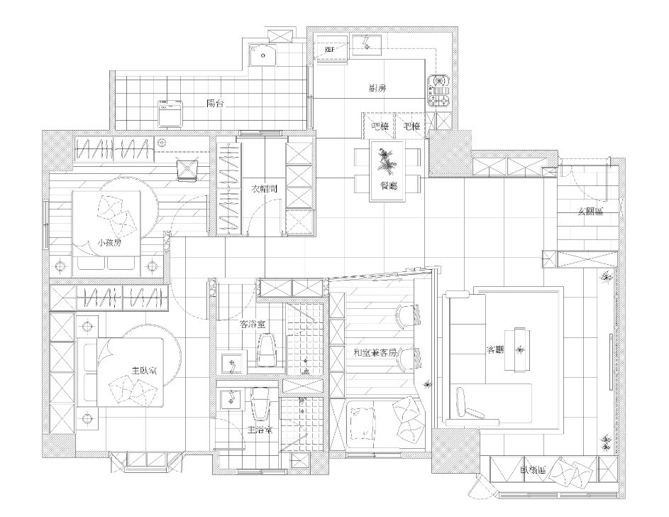 AFTER平面圖提供_禾創室內設計 AFTER平面圖提供_禾創室內設計