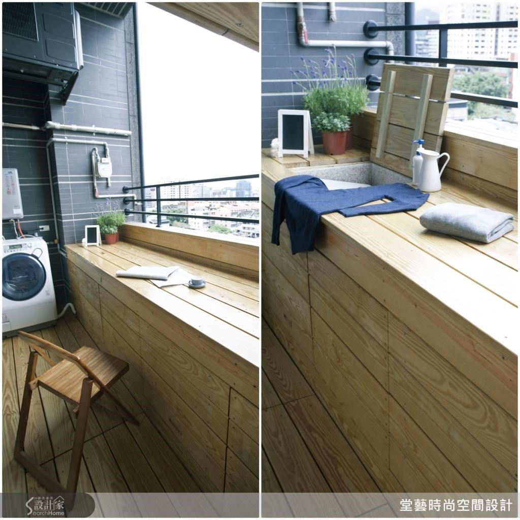 小坪數空間必須所有機能都到位,將每一處空間的效率發