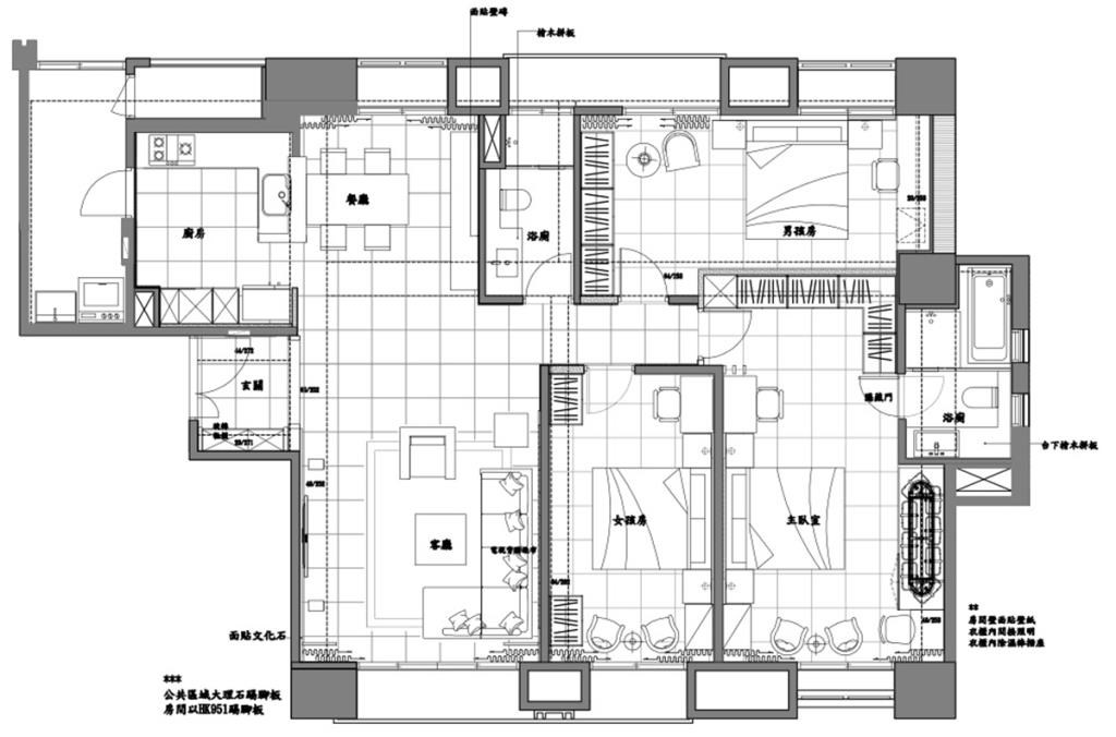 平面圖提供_世家新室內設計 平面圖提供_世家新室內設計