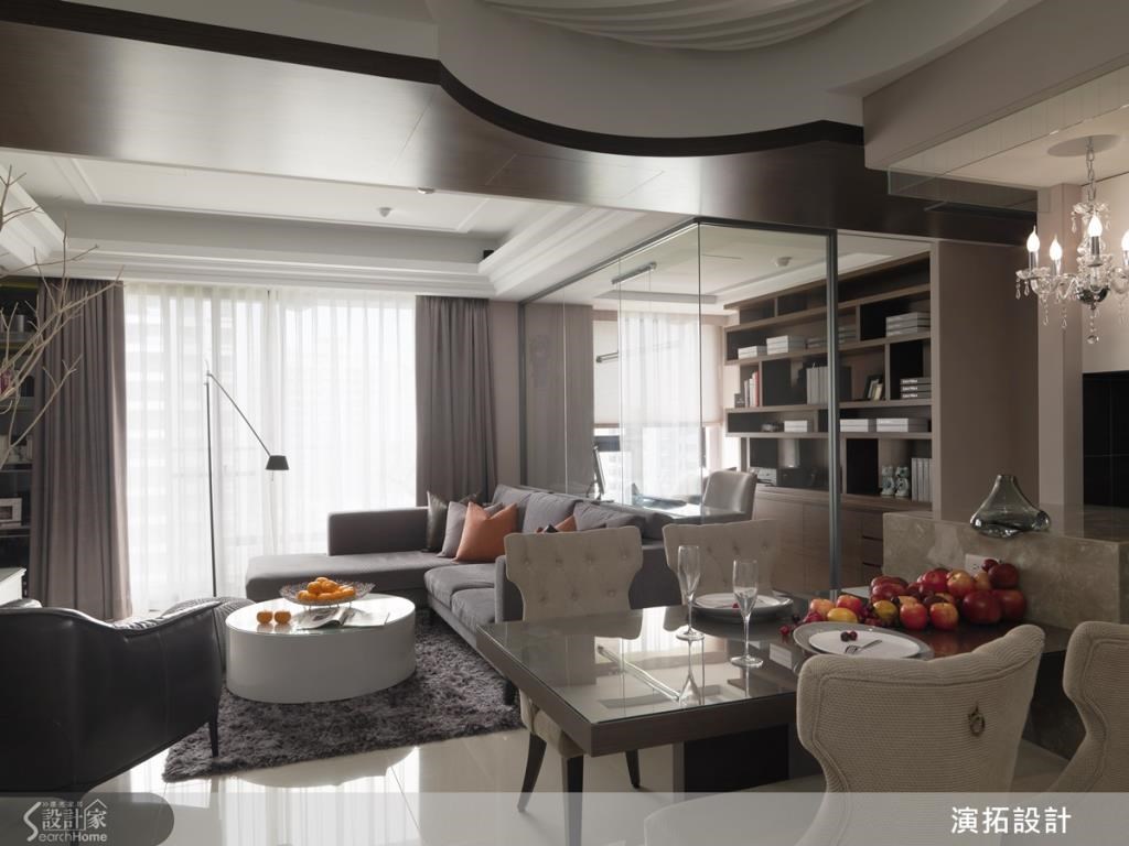 融合美感與機能的新古典宅邸，滿足年輕夫妻的期望。