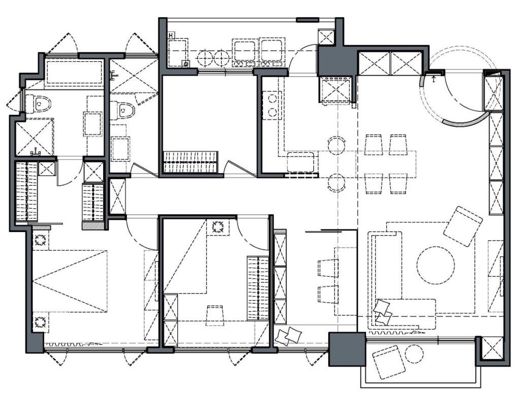 平面圖提供_演拓空間室內設計