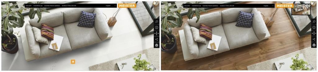 左: 配對前；右:配對後。