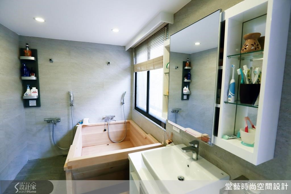 堂藝設計謝俊安設計師在本案中，透過格局重新規劃與替