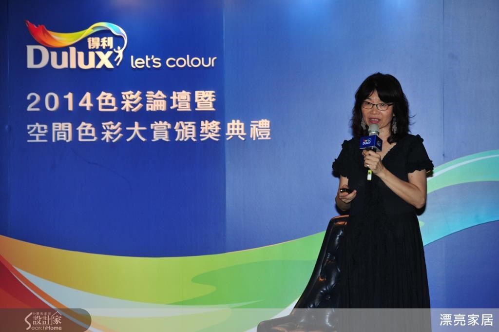 東海大學美術學系助理教授張惠蘭─色彩從居家空間裡的一面牆開始，賦予生活色彩。