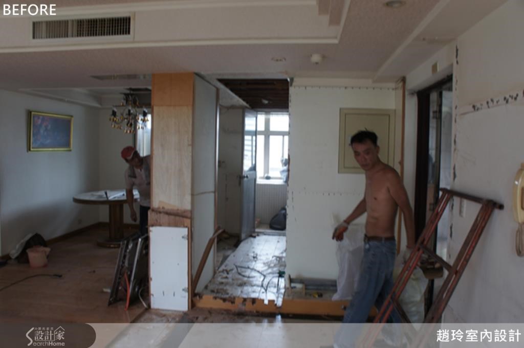 由於房子超過 15 年,為了安全起見,水電管線全部重做