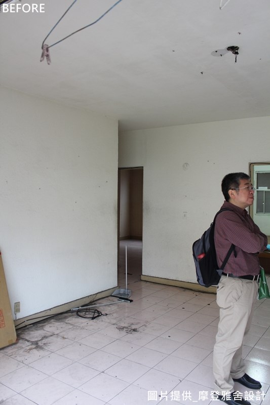 屋齡超過四十年以上的老屋改造，是許多設計師避之惟恐