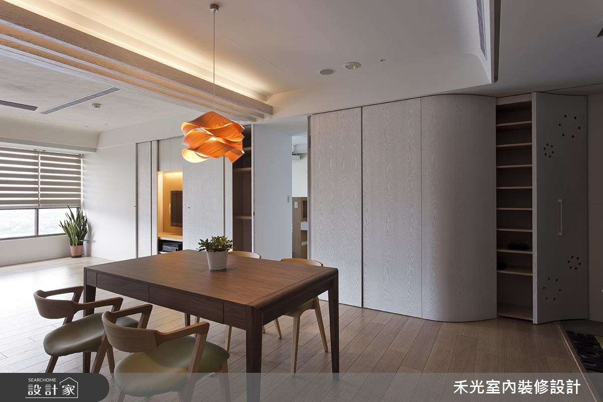 座落在新北市樹林區 35 坪的新成屋,被山與海原始天然