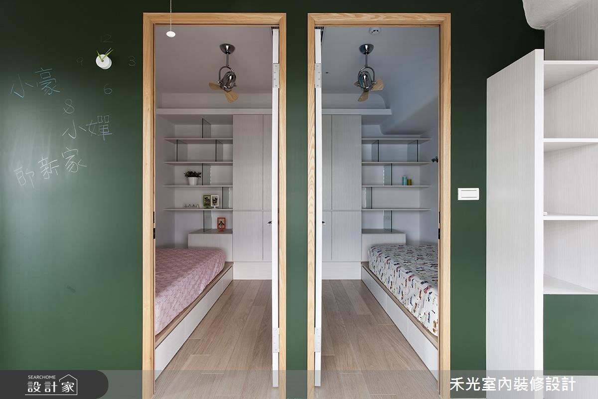 座落在新北市樹林區 35 坪的新成屋,被山與海原始天然