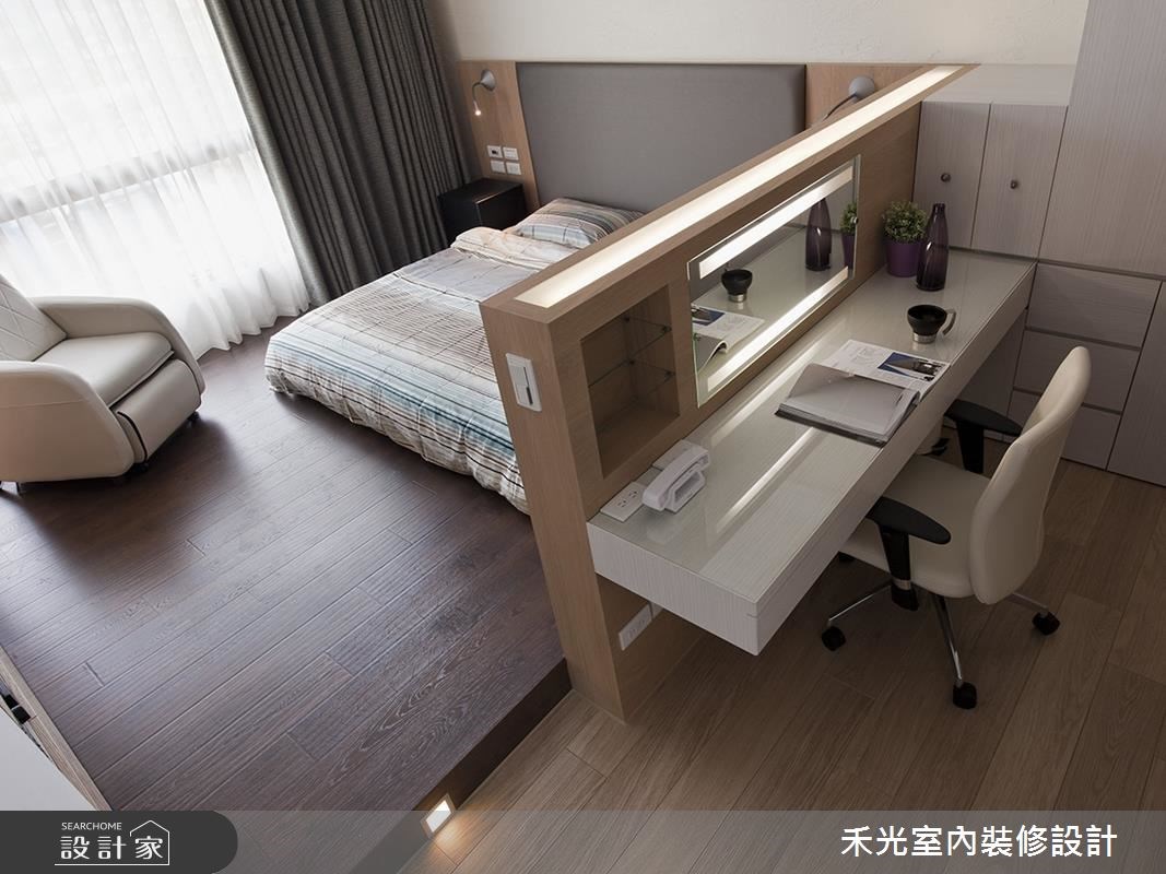 座落在新北市樹林區 35 坪的新成屋,被山與海原始天然