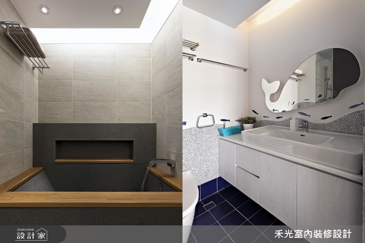 座落在新北市樹林區 35 坪的新成屋,被山與海原始天然