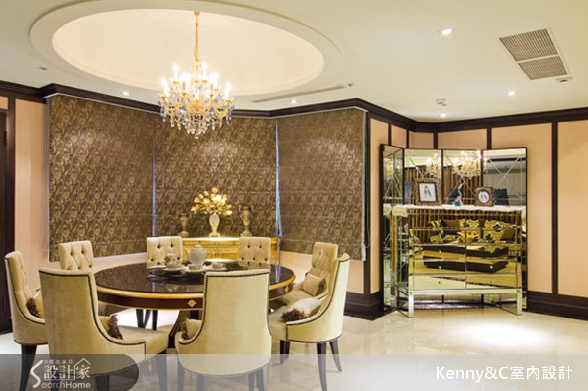 一進入這次案例要介紹的 70 坪以上的大坪數空間,寬敞