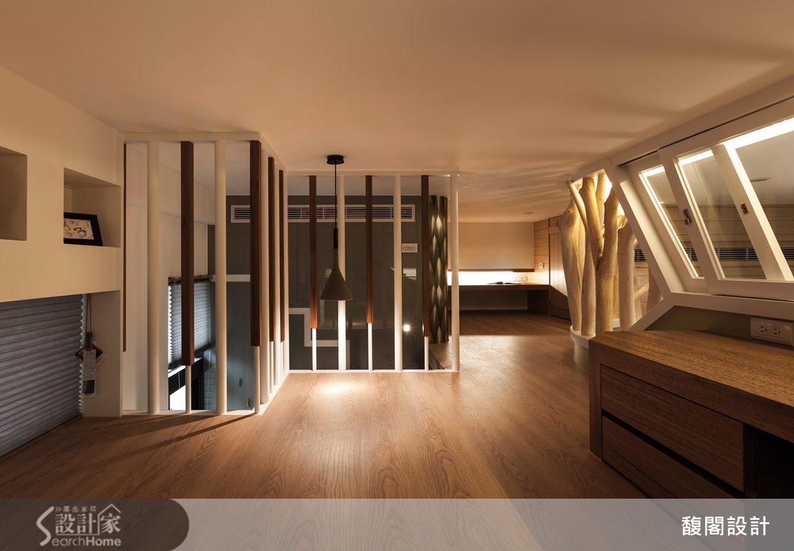 住在都市裡,很難能夠接近森林氣息,那就讓家變成一個