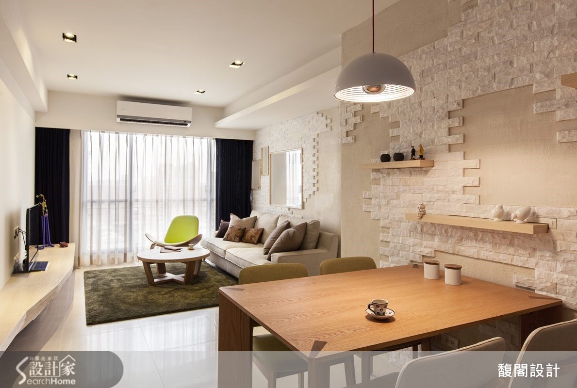 北歐風格的氛圍、簡約直率的舒適，這樣的氣息讓從事劇