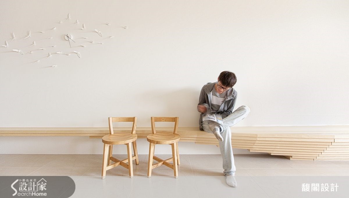 北歐風格的氛圍、簡約直率的舒適，這樣的氣息讓從事劇