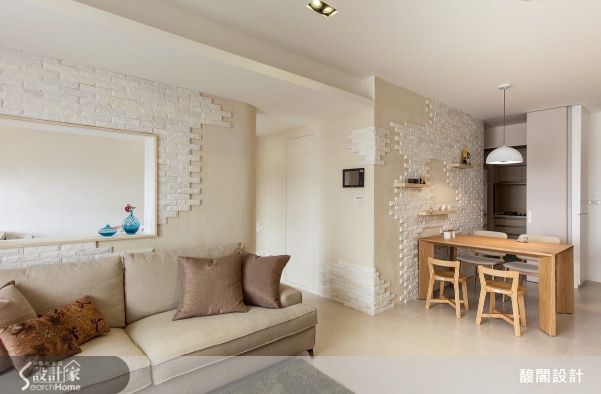 北歐風格的氛圍、簡約直率的舒適，這樣的氣息讓從事劇